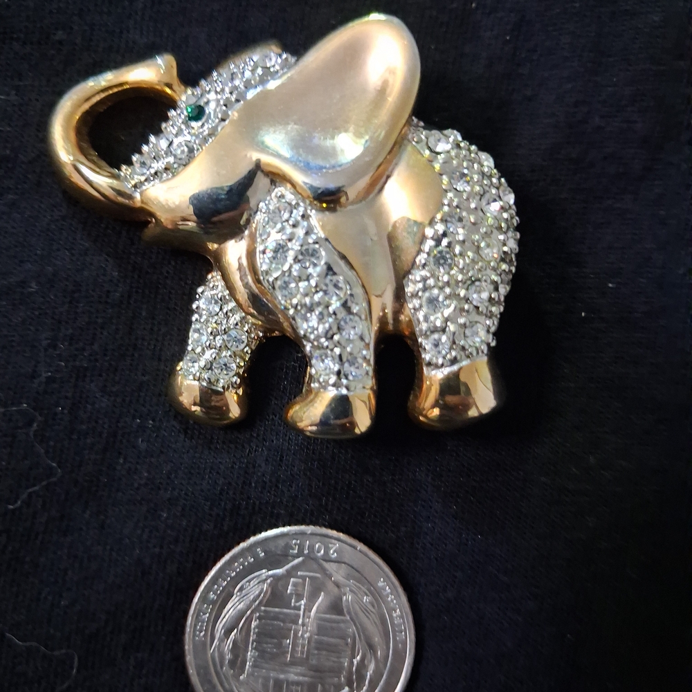 Elephant Brooch